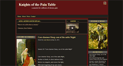 Desktop Screenshot of knightsofthepaintable.com
